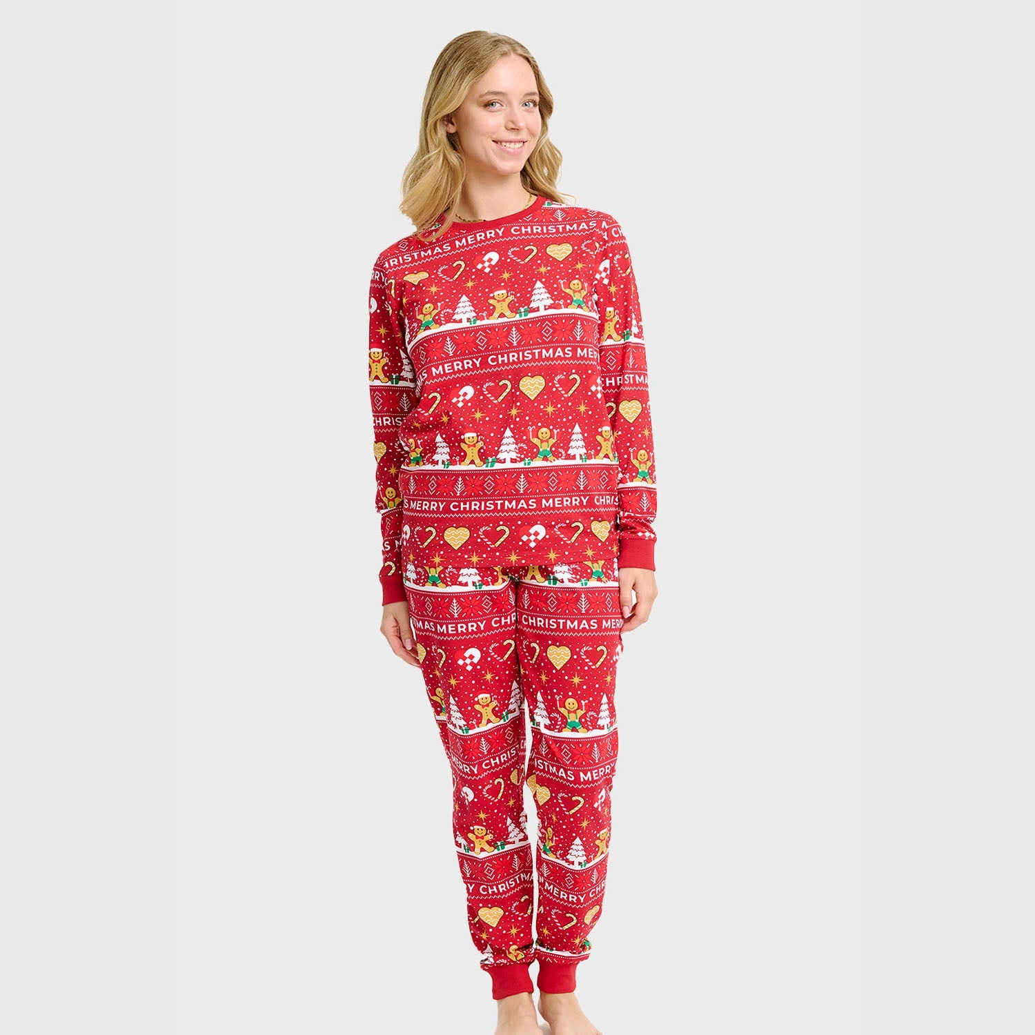 Christmas Cookie julepysj rød – Dame